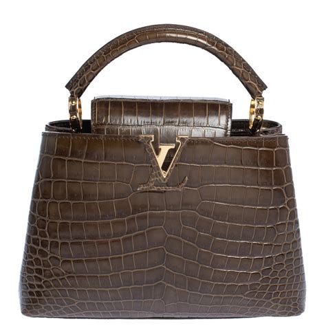 louis vuitton capucines bb crocodile.